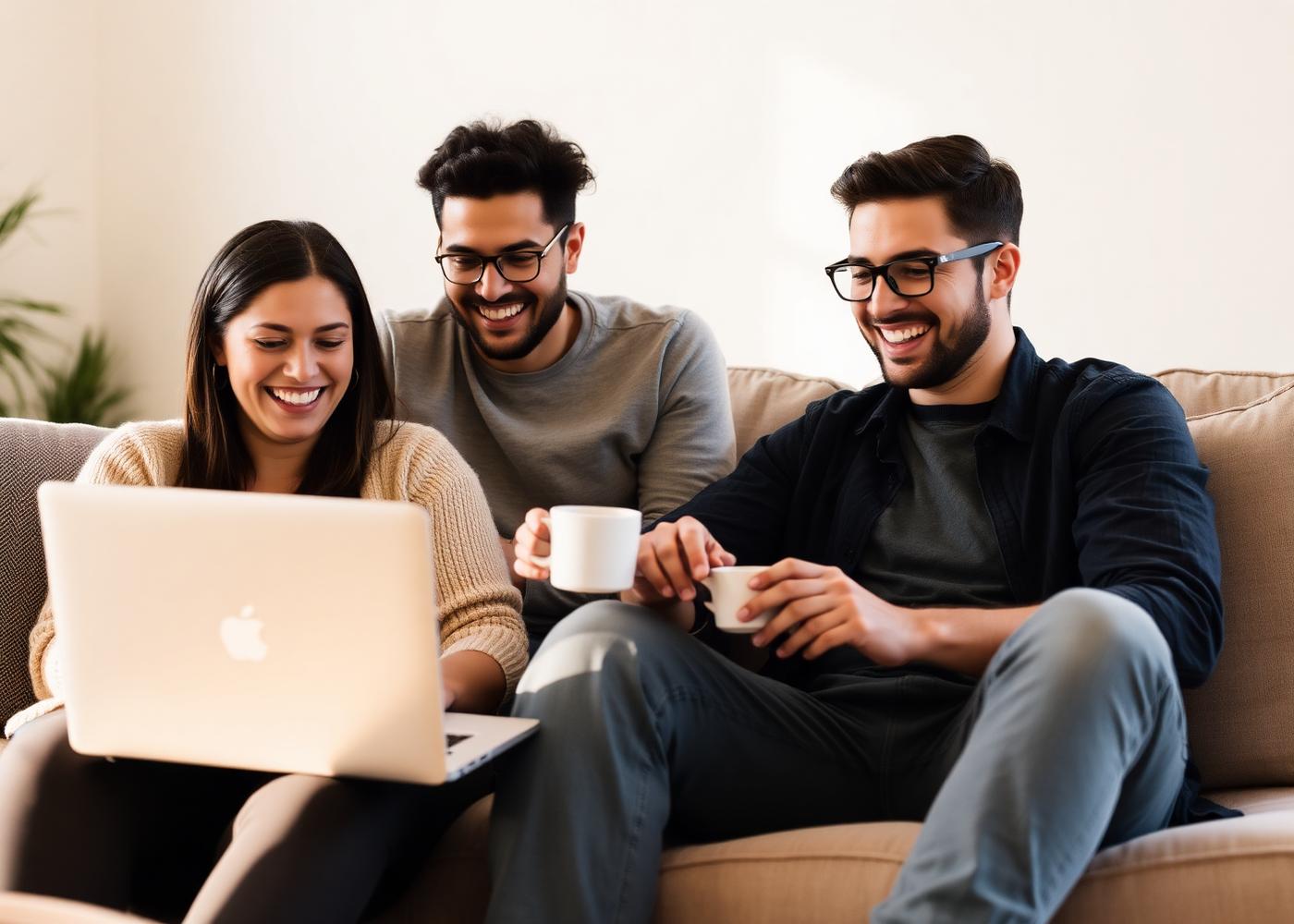 Remote Task Connect team collaborating online